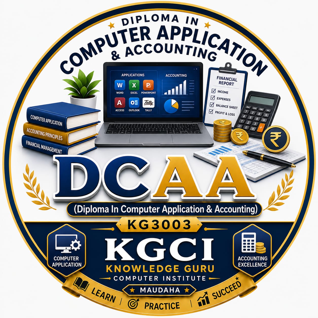 DCAA (Diploma in Computer Application & Accounting)